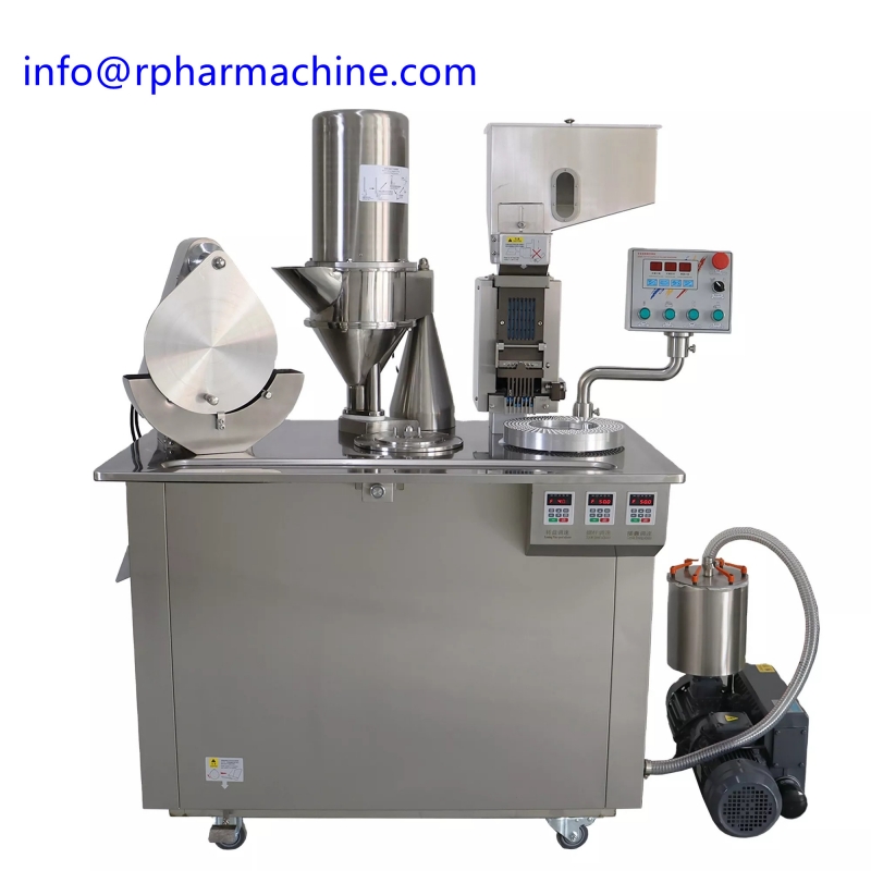 3 Years Warranty Manual Semi Automatic Capsule Filling Machine Capsule Filler Machine For Powder Pellet